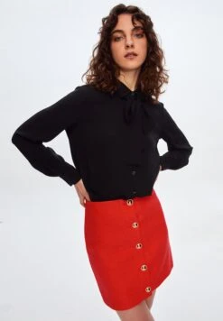 Buttoned - Minirok - Coral -Kleding Hoog Verkoopwinkel 4a47fac0725848609ff3a375b18e63e5