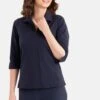 Le Top Collar Travel - Blouse - Blauw -Kleding Hoog Verkoopwinkel 4afb04edcff04bebbfdd14381e71a448