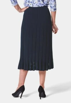 GOLDNER Aufwendig GearbeiteterMit Falten- A-Lijn Rok - Navy -Kleding Hoog Verkoopwinkel 4bda0f8654ec4a9ea81864f0e19e1502