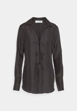 Victoria Beckham Long Sleeve Blouse - Blouse - Black -Kleding Hoog Verkoopwinkel 4eb74803b17a499aa66cb347debfd745