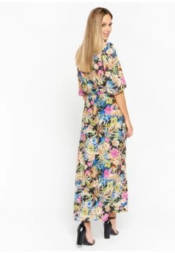 LOLALIZA With Floral Print - Maxi-Jurk - Black -Kleding Hoog Verkoopwinkel 4ed088b20d874bd59806519d1dc3abd4