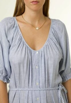 FRNCH Blousejurk - Bleu Clair -Kleding Hoog Verkoopwinkel 5034054d7cf74b2a8428066ef1d4ea60