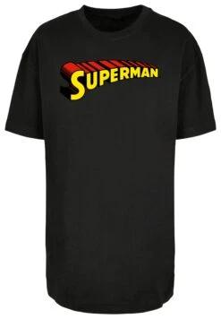 F4NT4STIC Dc Comics Superman- T-Shirt Print - Black -Kleding Hoog Verkoopwinkel 52b9287df0024db7a4e9dd02640537a3
