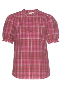 Karo - Blouse - Pink Creme Kariert -Kleding Hoog Verkoopwinkel 54e9924c71cb47d8bab176f865238f97