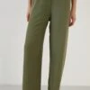 LELA Loose Fit- Broek - Khaki -Kleding Hoog Verkoopwinkel 56762420d2304bcd987b918f00c37841