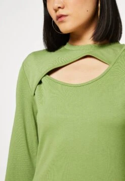 Gestuz Anka Long Dress - Jerseyjurk - Minced Herb -Kleding Hoog Verkoopwinkel 5d9c273920f44d2ab986a6f2eff015c0