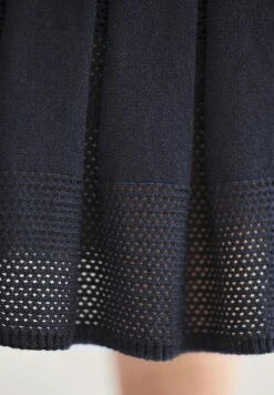 GOLDNER Aufwendig GearbeiteterMit Falten- A-Lijn Rok - Navy -Kleding Hoog Verkoopwinkel 5e5be71ec74742869d476ea769fb10ed