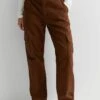 Petite - Cargobroek - Dark Brown -Kleding Hoog Verkoopwinkel 5fbc5a7b6e0d4b6ab935e02eb1c43f91
