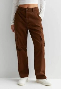 Petite - Cargobroek - Dark Brown