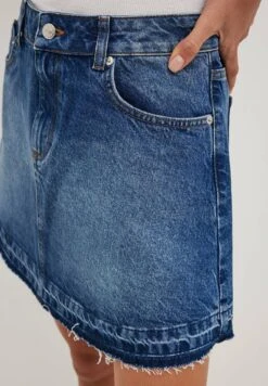 NA-KD A-Lijn Rok - Mid Blue -Kleding Hoog Verkoopwinkel 5ff1d28ea37b453597862fc4d7fa95cc