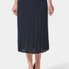 GOLDNER Aufwendig GearbeiteterMit Falten- A-Lijn Rok - Navy 1 GOLDNER Aufwendig GearbeiteterMit Falten- A-Lijn Rok - Navy -Kleding Hoog Verkoopwinkel 61288bdcb0474ff3832431bd84d48161