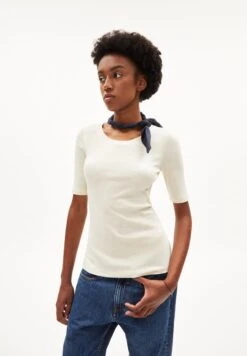 Armedangels Maaia Violaa- T-Shirt Basic - Undyed