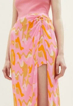 TOM TAILOR Denim A-Lijn Rok - Abstract Pink Print -Kleding Hoog Verkoopwinkel 62fe2ab0527747bc87a7ceda7fe6dd6d