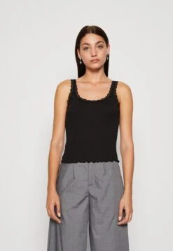 ONLY Xena S/L Lace Jrs - Top - Black