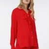 ELENA MIRO VolantÉcologique - Overhemdblouse - Rosso -Kleding Hoog Verkoopwinkel 64cf67df00594791a2112380df7f2da8