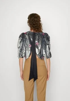 Custommade Oriana - Blouse - Silver -Kleding Hoog Verkoopwinkel 658afffb132b435abf5a750538ca1ded