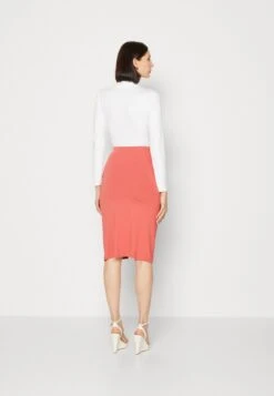 Anna Field Front Knot Midi Skirt - Kokerrok - Red -Kleding Hoog Verkoopwinkel 65a0c23f9db145ba8c29d375f6848ed0