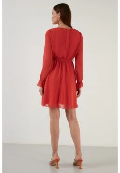 LELA Mini- Jurk - Orange -Kleding Hoog Verkoopwinkel 65be486a34a44fb4991e40f4f1b94ea5