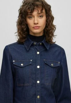 Boss Overhemdblouse - Dark Blue -Kleding Hoog Verkoopwinkel 65d24032f0824957b3cba9ddd6e82731