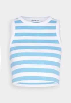 Even&Odd Top - Blue/White -Kleding Hoog Verkoopwinkel 6a15026a004c41b4be3b7167987a58c9