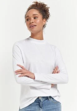 Next High Neck - Longsleeve - White