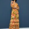 Farm Rio Rio Tapestry Dress - Maxi-Jurk - Rio Tapestry Yellow -Kleding Hoog Verkoopwinkel 6b145c96ad20485d9b8b62d3eca4fe9c