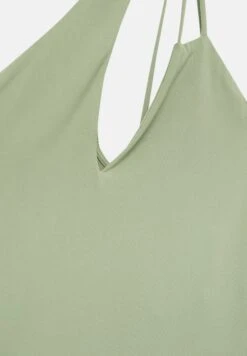PULL & BEAR With Asymmetric Strap - Top - Khaki -Kleding Hoog Verkoopwinkel 6b438297c11f49e0b633876c12026dba