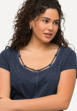 Ulla Popken T-Shirt Basic - Bleu Nuit Mat 9 Ulla Popken T-Shirt Basic - Bleu Nuit Mat -Kleding Hoog Verkoopwinkel 6be1b1b88b5d44f7a78b66f77c0c0cf0