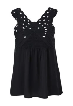 QS By S.Oliver À Application Papillon - Blouse - Schwarz -Kleding Hoog Verkoopwinkel 6c050ce37e01443e8658d5e076754d53