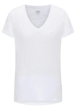 Lee V Neck Tee - T-Shirt Basic - Bright White 15 Lee V Neck Tee - T-Shirt Basic - Bright White -Kleding Hoog Verkoopwinkel 6c71a1e8e01f48389736bb4b741ba5eb