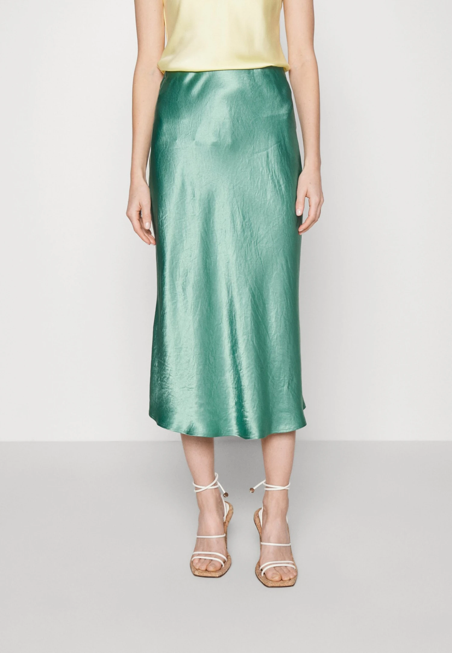 Max Mara Leisure Blando - A-Lijn Rok - Verde Acqua 3 Max Mara Leisure Blando - A-Lijn Rok - Verde Acqua
