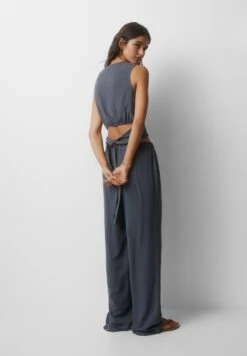 PULL & BEAR Rustic Multiway Surplice- Top - Grey -Kleding Hoog Verkoopwinkel 6ed4ba17974f4637bb149754f76e3f60