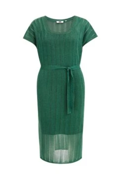 WE FASHION Gebreide Jurk - Green -Kleding Hoog Verkoopwinkel 70f8e93638ed43efb0c250604d8ba252