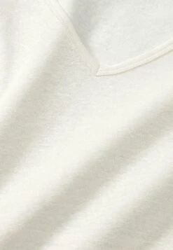 Kurzarm Aus Reinem- T-Shirt Basic - Naturweiss -Kleding Hoog Verkoopwinkel 7274c0decd0141d7ab3a09cdacff3ad1