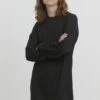 ICHI Ihjondell Dr - Gebreide Jurk - Black -Kleding Hoog Verkoopwinkel 749289d0fd8b4b789a2d23f5e9f45f1b