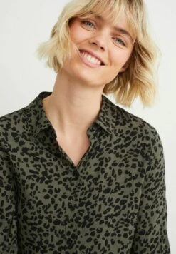 Blousejurk - Dark Green Black -Kleding Hoog Verkoopwinkel 75c7bf634fb248e2a24e6fbb8a7c9cec