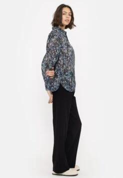 Soft Rebels Overhemdblouse - Multi Pop Flower Azure Blue Print -Kleding Hoog Verkoopwinkel 769274a25b64449a83594dbf9543ac63
