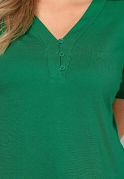 T-Shirt Basic - Smaragd -Kleding Hoog Verkoopwinkel 7743d207b8b54364bbf08c29f8e036c6