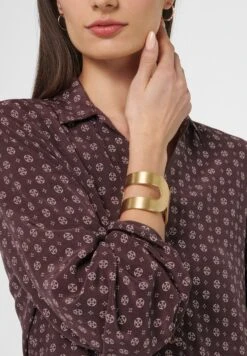 Overhemdblouse - Nussbraun Multicolor -Kleding Hoog Verkoopwinkel 77ac40cd31ab4d988d48328c63b499dc