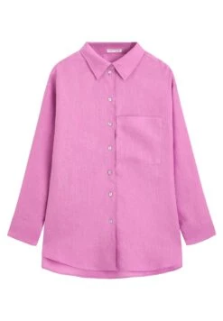 Oysho GinghamLong-Sleeved - Overhemdblouse - Light Pink -Kleding Hoog Verkoopwinkel 79d4728246154c0a9e166f39cacd2fd3