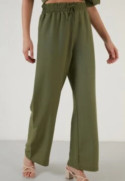 LELA Loose Fit- Broek - Khaki -Kleding Hoog Verkoopwinkel 7d264ec7a7164b98852f38987b7b9184