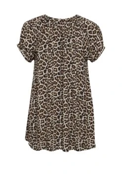 Isma Ami - Tuniek - Feather Gray Leo Print -Kleding Hoog Verkoopwinkel 81b833c353194acaad2544cea732f1ce