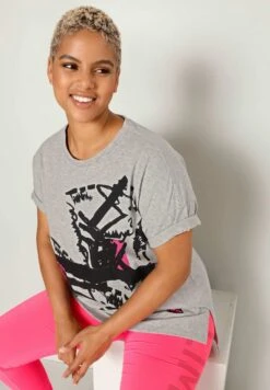 T-Shirt Print - Hellgrau -Kleding Hoog Verkoopwinkel 84495b1dbb964efd8ab86311c279b60d