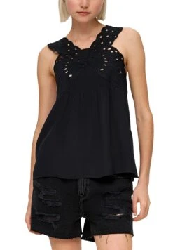 QS By S.Oliver À Application Papillon - Blouse - Schwarz -Kleding Hoog Verkoopwinkel 84eff6d6fe8f4872941eaa2c9ddcc503