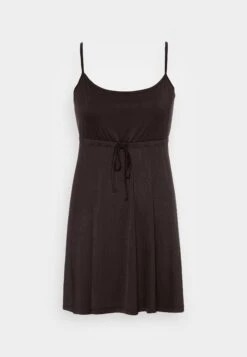 NA-KD Tie Detail Mini Dress - Jerseyjurk - Black -Kleding Hoog Verkoopwinkel 87e17589e49b4f0c9acb61773ee467b1
