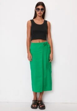 Marc O'Polo DENIM Sleeveless Roundneck Slim Fi Cropped - Top - Black