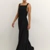 Kaffe Kasafina - Maxi-Jurk - Black Deep -Kleding Hoog Verkoopwinkel 8b6cac51e2ca4e03982a960bf6177a71