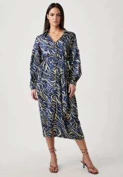 Birmingham - Blousejurk - Navy Zebra