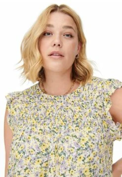 ONLY CARMAKOMA Curvy Rüschenärmel - Jurk - Cloud Dancer -Kleding Hoog Verkoopwinkel 8cabdf4a205d4f4eae9bc0a8d3e90b69