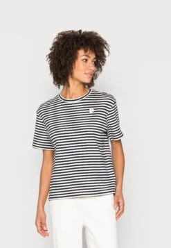 TOM TAILOR Denim Heavy Tee - T-Shirt Basic - Navy Beige